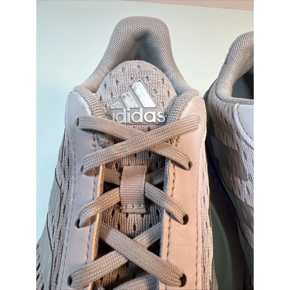 Adidas Running Shoes Men's 8 Gray Purple‎ Bounce Sneakers
